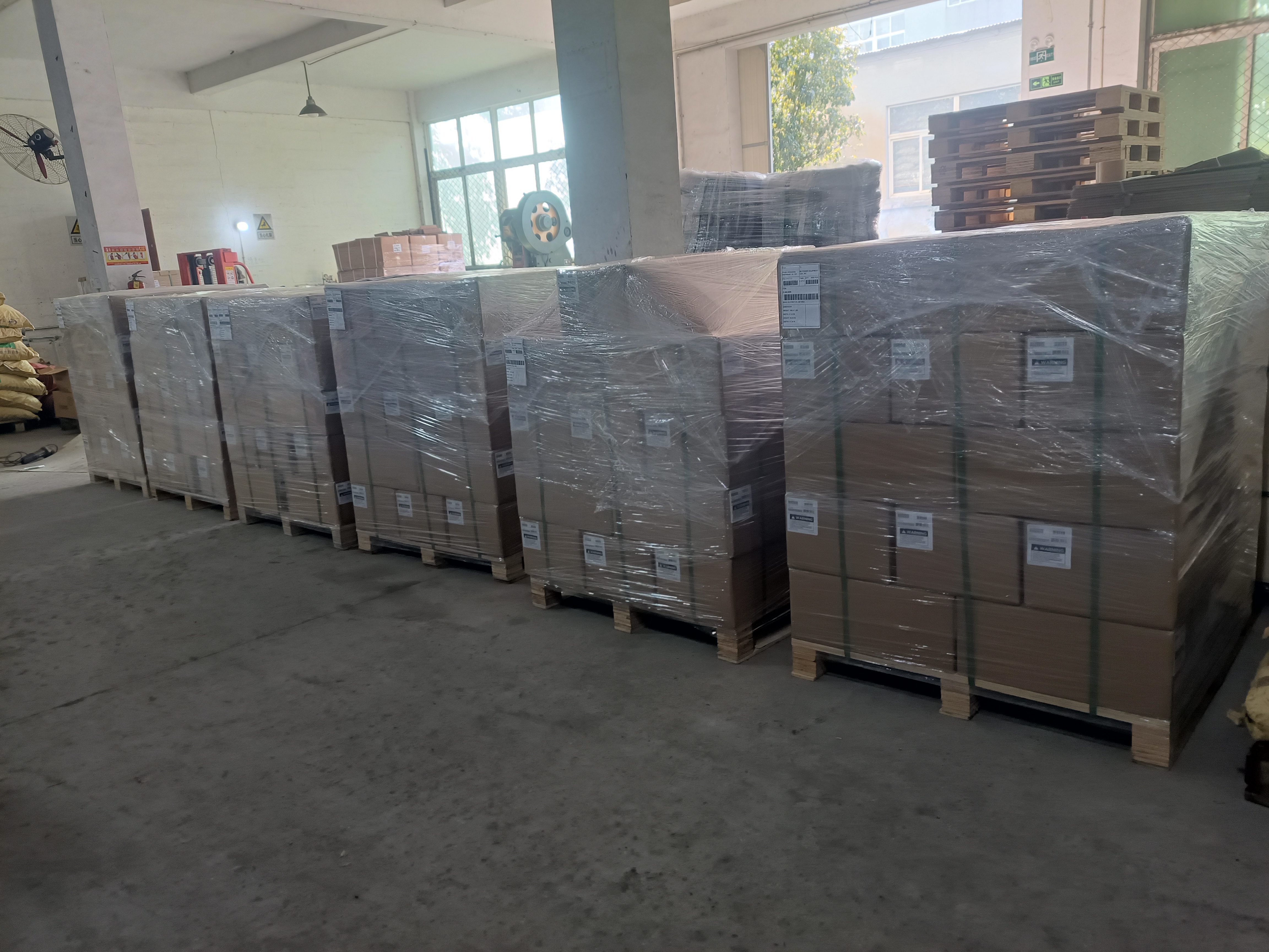 Forsendelse av camlock-koblinger